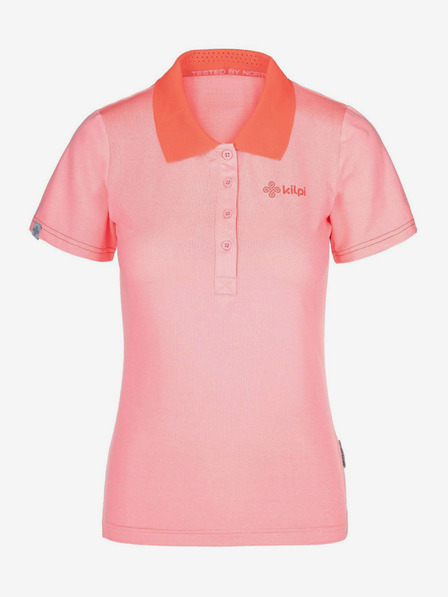 Kilpi Svetloružové dámske funkčné polo tričko Kilpi COLLAR-W