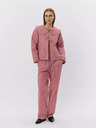 Sofie Schnoor White-red checked women's pants Sofie Schnoor