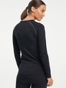 Tenson Dámske funkčné tričko s dlhým rukávom TENSON Himalaya Baselayer Merino Top W čierne
