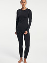 Tenson Dámske funkčné tričko s dlhým rukávom TENSON Himalaya Baselayer Merino Top W čierne