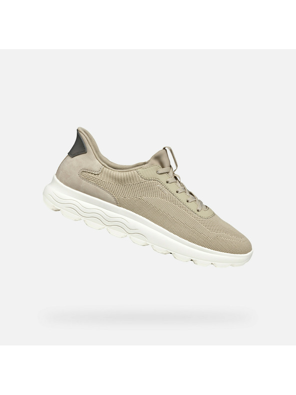 Geox Béžové pánske tenisky Geox Spherica Plus