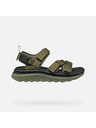 Geox Khaki pánske sandále Geox Spherica Actif X S