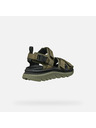 Geox Khaki pánske sandále Geox Spherica Actif X S