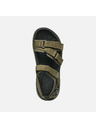 Geox Khaki pánske sandále Geox Spherica Actif X S
