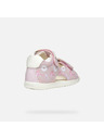 Geox Dievčenské prvé kroky Geox Macchia Pink