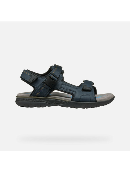 Geox Tmavomodré pánske sandále Geox Spherica EC5