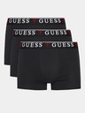 Guess Jeans Súprava čiernych pánskych boxeriek Guess Jeans Underwear 3-Pack U97G01 K6YW1 A996 Jet Black/Frost G