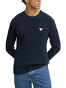 Guess Jeans Pánsky tmavo modrý sveter z3hm1 Guess jeans