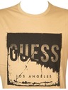 Guess Jeans Pánske béžové tričko c1c2 Guess jeans