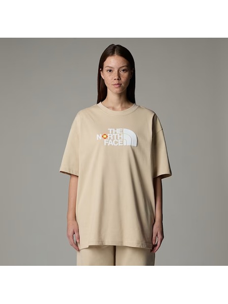 The North Face Béžové tričko The North Face Nse X Yinka Ilori