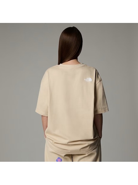 The North Face Béžové tričko The North Face Nse X Yinka Ilori
