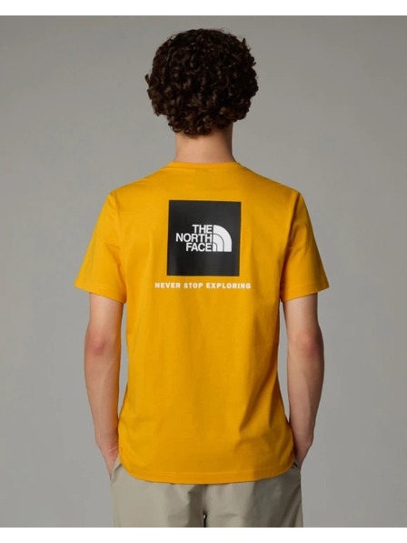 The North Face Pánske žlté tričko The North Face s/s Box nse Tee