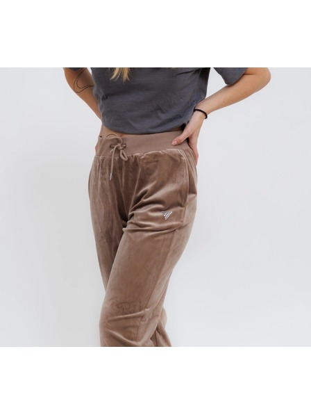Guess Jeans Dámske hnedé tepláky Coutore D104 Guess jeans