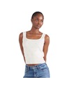 Guess Jeans Dámsky biely top s celoplošnou potlačou 4G Guess jeans