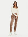 Guess Jeans Dámska biela Ecru blúzka Regular Fit Guess jeans