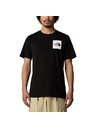 The North Face Pánske čierne tričko The North Face ss Fine Tee