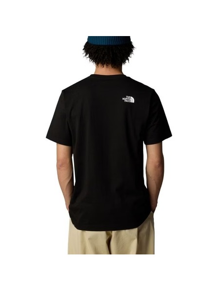 The North Face Pánske čierne tričko The North Face ss Fine Tee