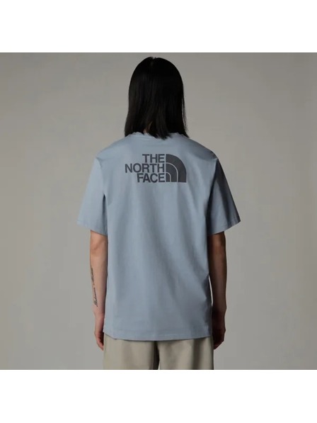 The North Face Pánske modré tričko The North Face Smoked Pearl Natural Dye s/s Tee