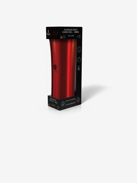 Berlingerhaus Termohrnček 500 ml Burgundy Metallic Line BERLINGERHAUS
