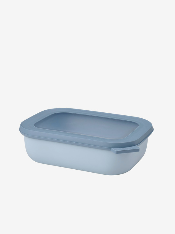 Mepal Svetlomodrá miska Mepal Cirqula Rectangular 1000 ml