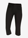 ALPINE PRO Dámske softshellové capri ALPINE PRO WEDERA black