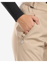 Kilpi Dámske softshellové lyžiarske nohavice Kilpi DIONE-W Beige