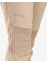 Kilpi Dámske softshellové lyžiarske nohavice Kilpi DIONE-W Beige