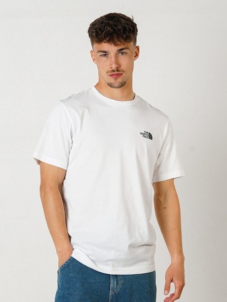 The North Face Pánske biele tričko The North Face Simple Dome T-Shirt