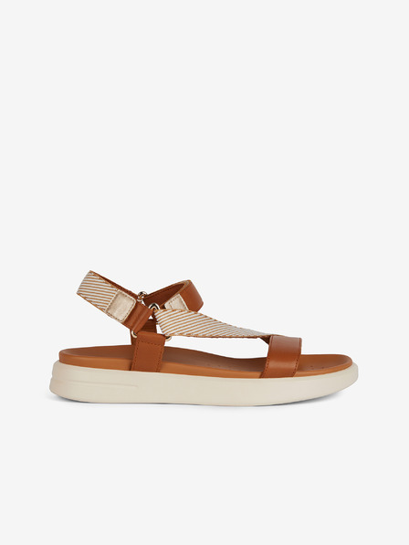 Geox Oranžové dámske sandále Geox Xand 2s