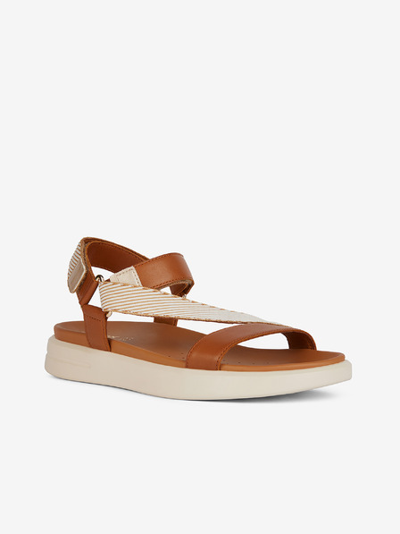 Geox Oranžové dámske sandále Geox Xand 2s