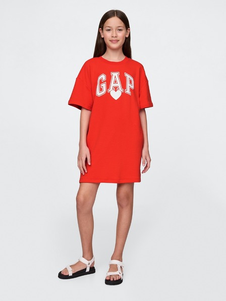 GAP Detské oversize šaty GAP