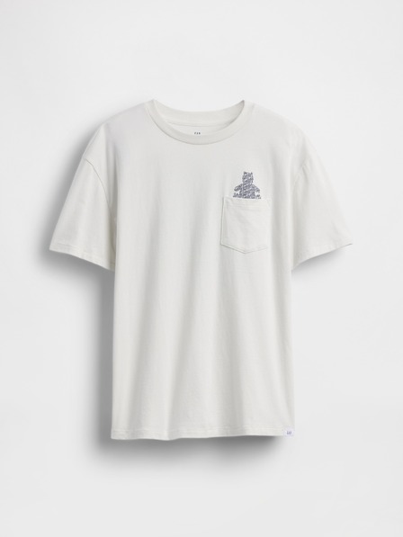 GAP Detské tričko s vreckom Brannan Unisex GAP
