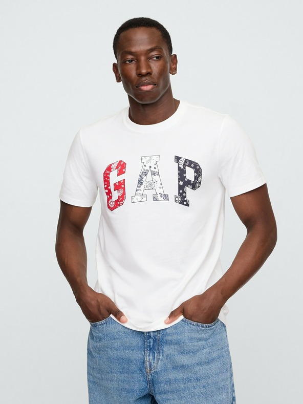 GAP Tričko s logom Everyday Soft Americana GAP