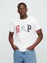 GAP Tričko s logom Everyday Soft Americana GAP
