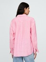 GAP Ľanová oversize košeľa Big Shirt GAP