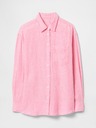 GAP Ľanová oversize košeľa Big Shirt GAP