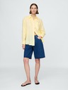 GAP Ľanová oversize košeľa Big Shirt GAP