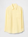 GAP Ľanová oversize košeľa Big Shirt GAP