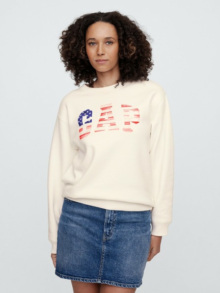 GAP Mikina s logom Heritage Americana GAP