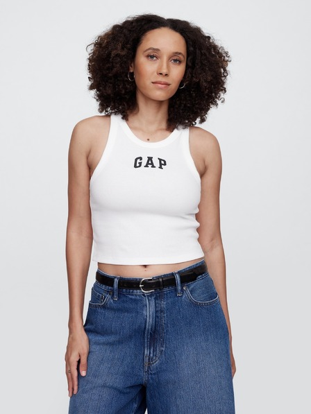GAP Žebrované tielko s logom GAP