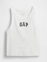 GAP Žebrované tielko s logom GAP