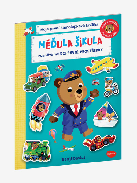 ELLA & MAX MAD ŠIKULA: POZNÁME DOPRAVU - Kniha so samolepkami