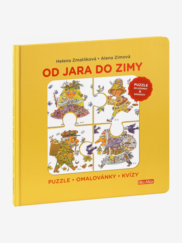 ELLA & MAX OD JARI DO ZIMY - hádanky, básničky, omaľovánky, kvízy