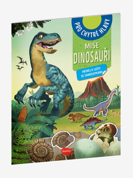ELLA & MAX MISE DINOSAUROV - Pátranie a záchrana so samolepkami