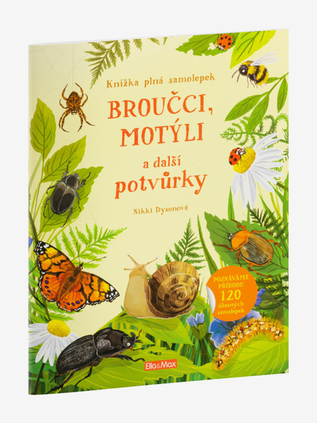 ELLA & MAX Vtáčiky, Ptáčiky a iné zvieratká - Kniha samolepiek