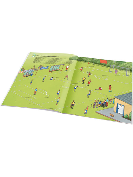 ELLA & MAX Moja prvá kniha samolepiek - FUTBAL
