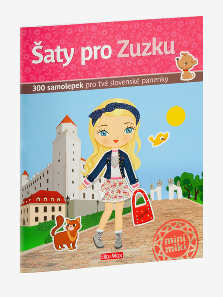 ELLA & MAX Šaty pre ZUZKU - Kniha samolepiek
