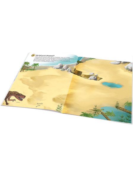 ELLA & MAX Moja prvá kniha samolepiek - DINOSAURI