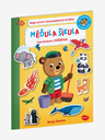 ELLA & MAX MÉDULA ŠIKULA: POZNÁVAME ZVIERATÁ - Kniha so samolepkami