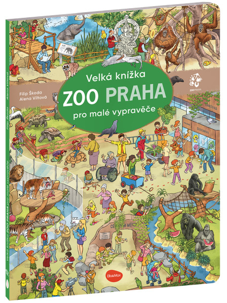 ELLA & MAX Veľká kniha ZOO PRAHA pre malých rozprávačov